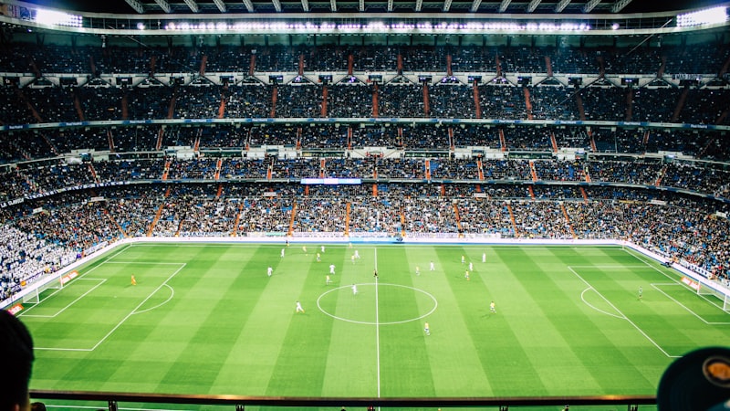 欧洲冠军联赛足球比赛预告画面 - 皇家马德里对阵拜仁慕尼黑